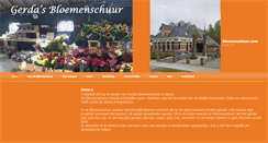 Desktop Screenshot of bloemenschuur.com