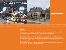 Tablet Screenshot of bloemenschuur.com